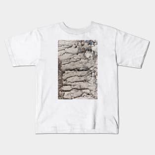 Arid mud flats cut Kids T-Shirt